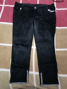 Party Wear Cotrise Capri For Women In 32 Size