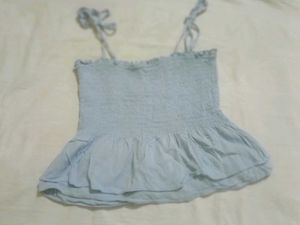 Blue ❄️ Crop Top