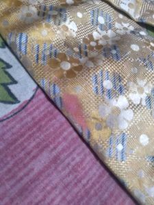 Necktie Yellow Floral Pattern