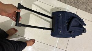 Stylish Navy Blue Duffle Bag