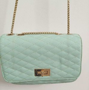 Women Mint Green sling bag