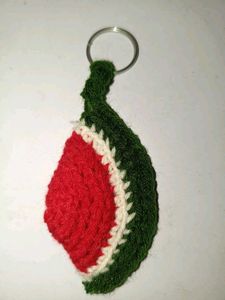 Cute Crochet Watermelon Keychain🍉