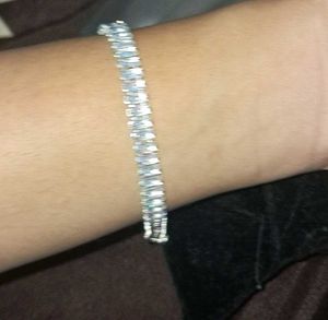 Sparkly Crystal Tennis Bracelet