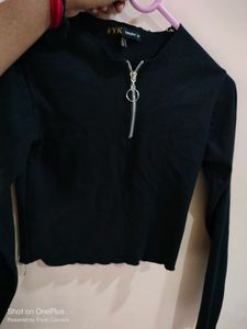 Black Top With Chain