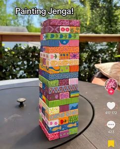 wooden jenga blocks