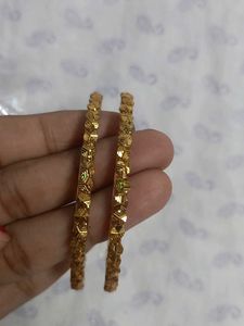 Gold Tone Bangle Set of 30