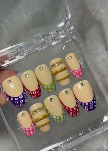 Multicolour Bandhani & Gold Bangle Accent Festive