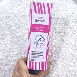Foxtale Oil & Acne Control Face Wash | 2% Salicyli