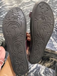 Stylish Purple Flip Flops
