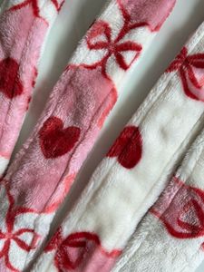 Cozy Pink Heart Robe