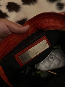 Rare Balenciaga Red city bag Handbag