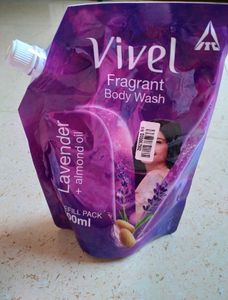 Vivel Bodywash With Lavender+Almond Oil