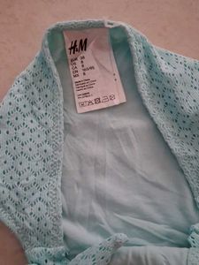 H&amp;M Light Blue Bikini Bottoms