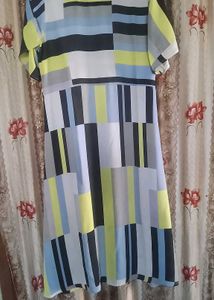 Summer Casual Dress with Tie Belt