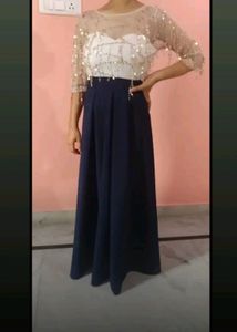 Premium Quality Navy Blue Gown