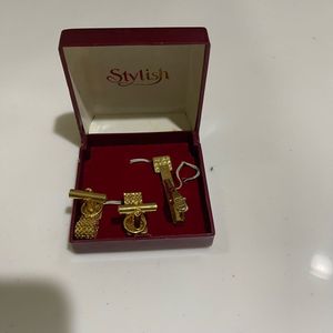 Cufflinks And Tie Pin