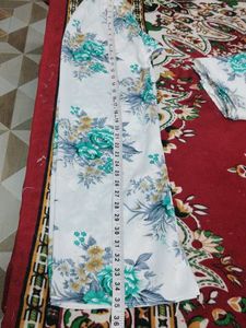 Floral Print Kurta paint for girls