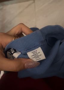 Levi’s x Deepika Padukone Sleeveless Blue Top