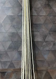 Handmade Pearl Door Beads set of TEN PC