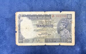 10rs George V1 By Jb Taylor Rare