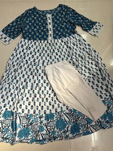 Anarkali Kurta With Leggings