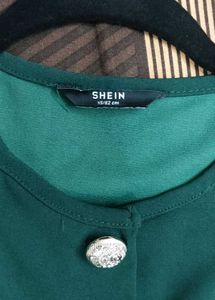 Shein Elegant Sleeveless Waistcoat Top