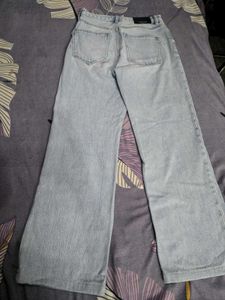 Light Wash Wide Leg Jeans