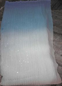 Ombre Sequin Saree