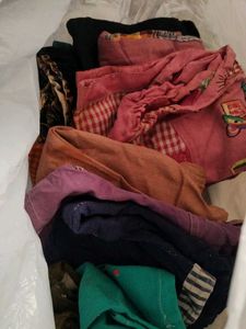Vibrant Bundle of Pre-loved Clothes