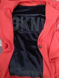 DKNY Red Women Top