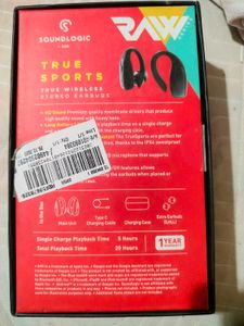 New Soundlogic Truly Sports Stero Earbuds
