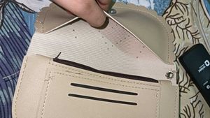 Combo of Clutch Purse and Fuzzy Pouch