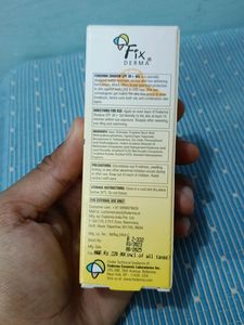Fix Derma Sunscreen With SpF 30+ Gel || 40g