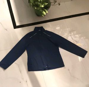 Navy Blue Full Zip Jacket