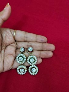 Designer Ethnic Jhumka Earrings Set