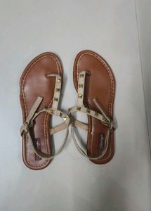 Studded Flat Sandals
