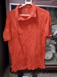 GAP Orange Polo T-Shirt