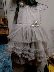 Sparkly Tiered Girls Party Dress