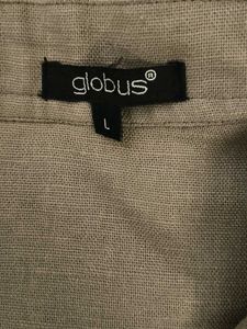 Linen Crop Top Over - Jacket