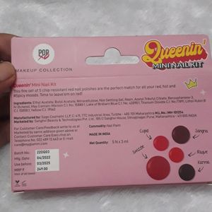 MyGlamm POPxo Makeup Collection -Mini Nail Kit-Que