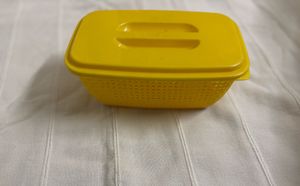 Yellow Plastic Storage Container (Unused)
