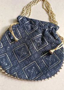 Embroidered Potli Bag