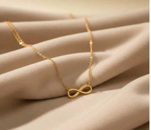Delicate Infinity Pendant Necklace