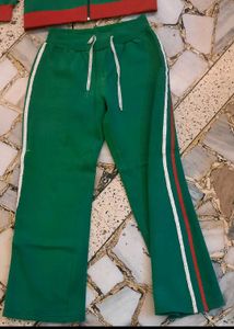 Striped Hoodie and Track Pant Set