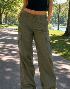 zara olive cargo pants