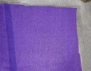 Purple warm shawl