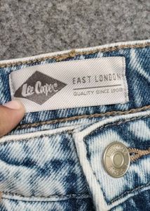 Lee Cooper Stylish Wide-Leg Cargo Jeans