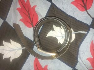 Black Leather Belt