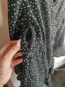 Chic Polka Dot Mini Dress