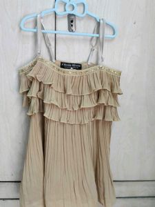 Cute Pleated Camisole Top
